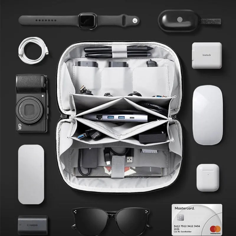 Power Bank - Multifunctional Digital Accessories Bag Upgraded Waterproof