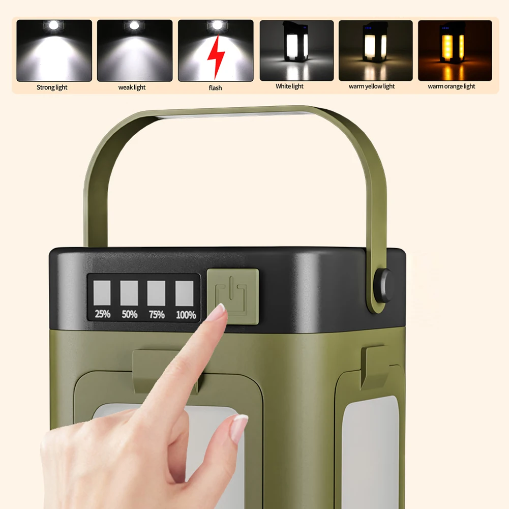 Solar Outdoor Portable Camping - Power Bank 评论和价格