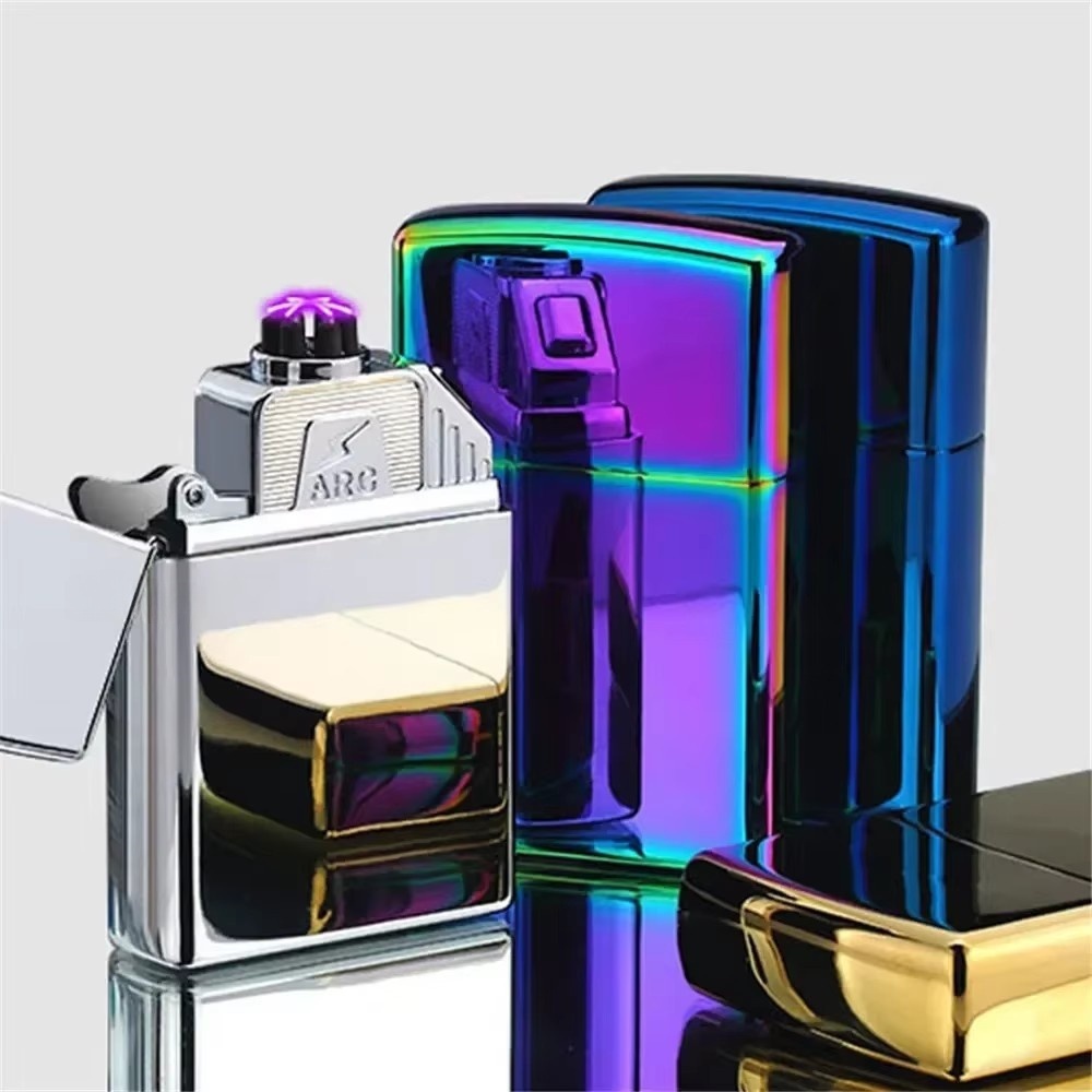 New Six Arcs Lighter Windproof - Electronics Gadgets For Gift 评论和价格