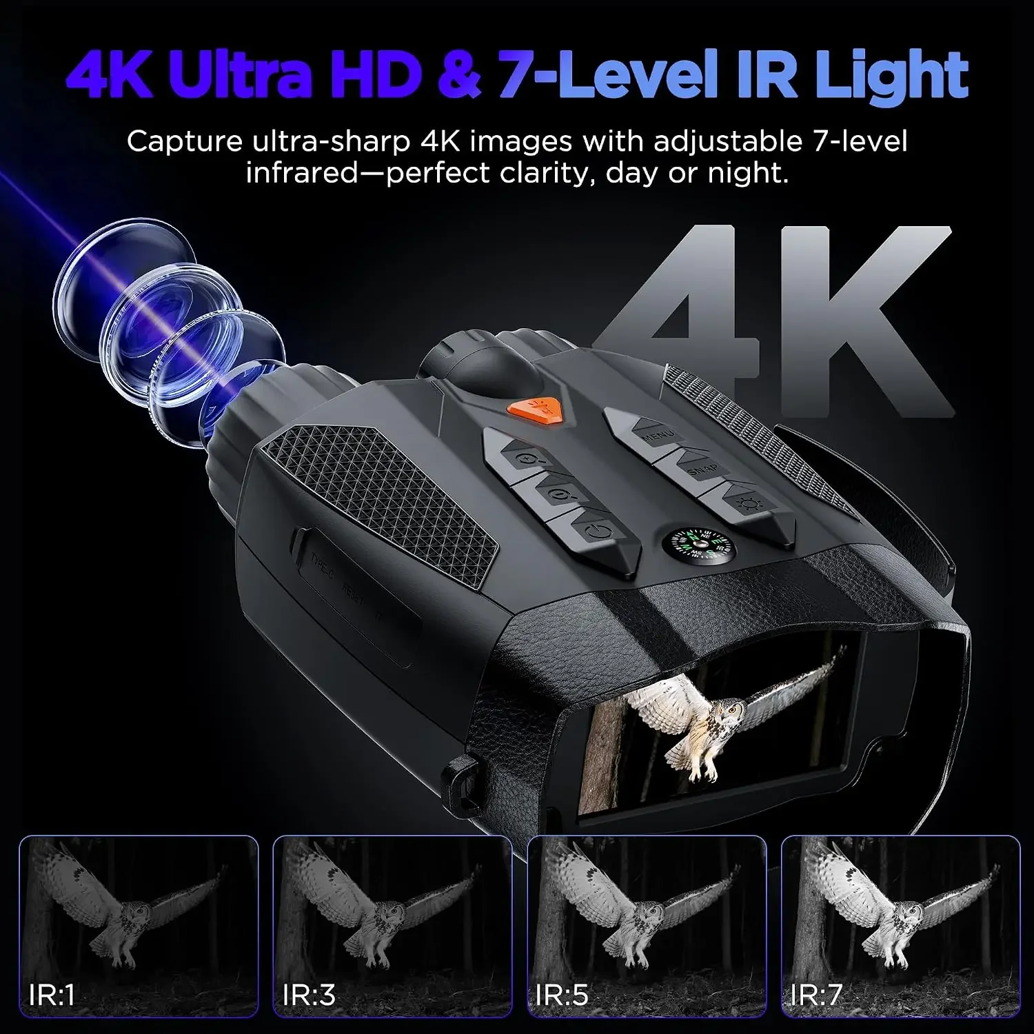 Night Vision Goggles for Adult - Electronics Gadgets For Gift 评论和价格