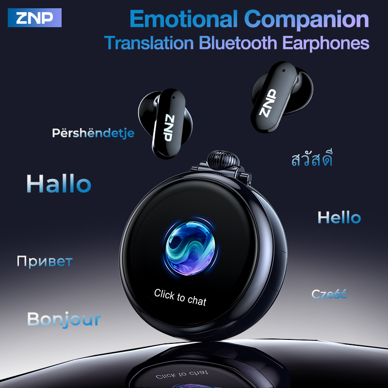 2026 Latest ZNP Wireless AI Tr - Headphones Wireless 评论和价格