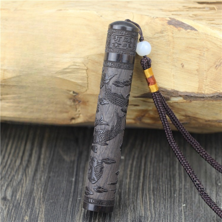 Creative Carving Ebony Lighter - Electronics Gadgets For Gift 评论和价格