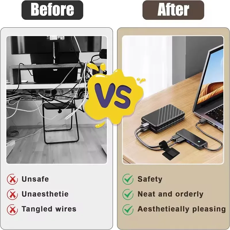 4-40 Sets Cable Management Und - Cable Organizer 评论和价格