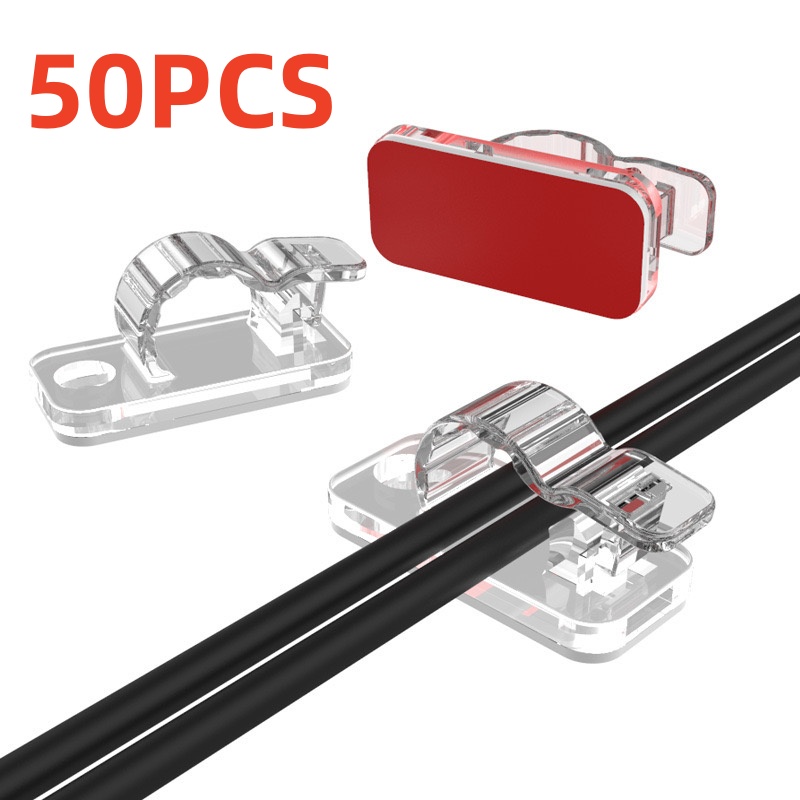 10/50PCS Cable Organizer Clips - Usb Charger 评论和价格