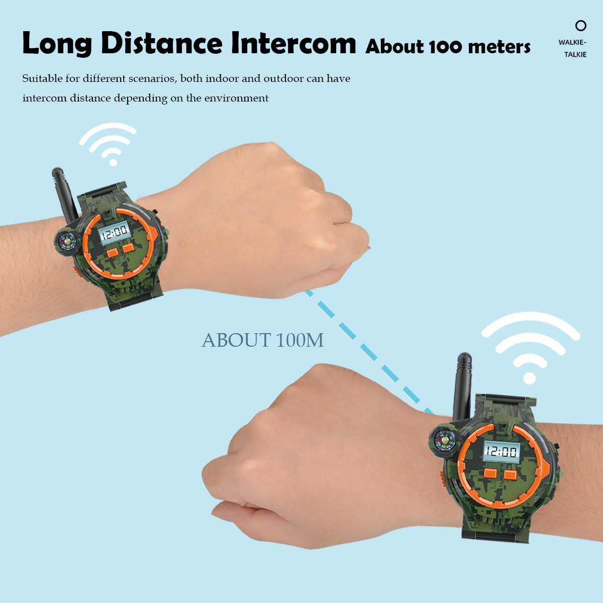 2Pcs Electronic Walkie Talkie  - Electronics Gadgets For Gift 评论和价格