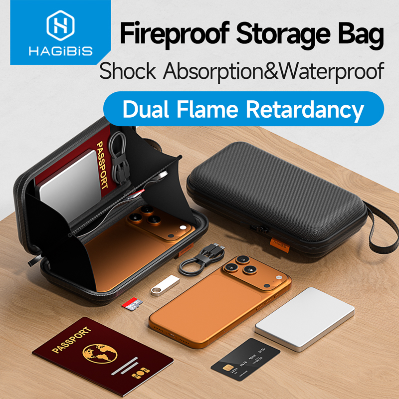 Hagibis Fireproof Storage Bag  - Power Bank 评论和价格