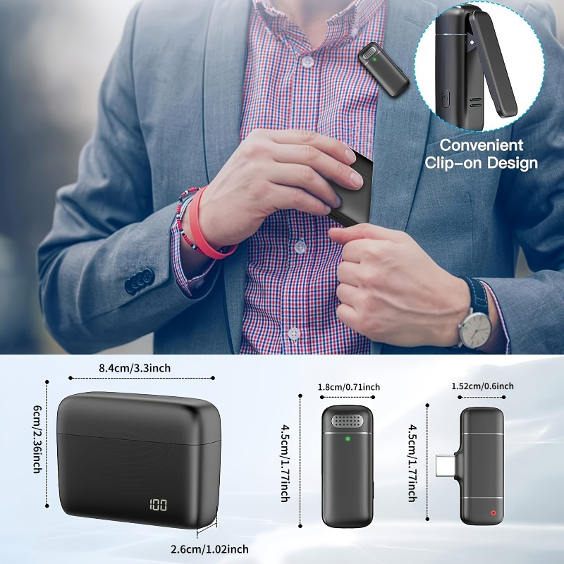 Wireless Lavalier Microphone w - Usb Charger 评论和价格