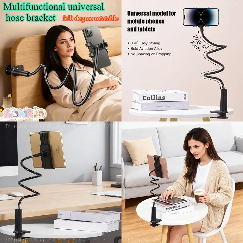 360 Degree Flexible Hose Phone - Phone Holder 评论和价格