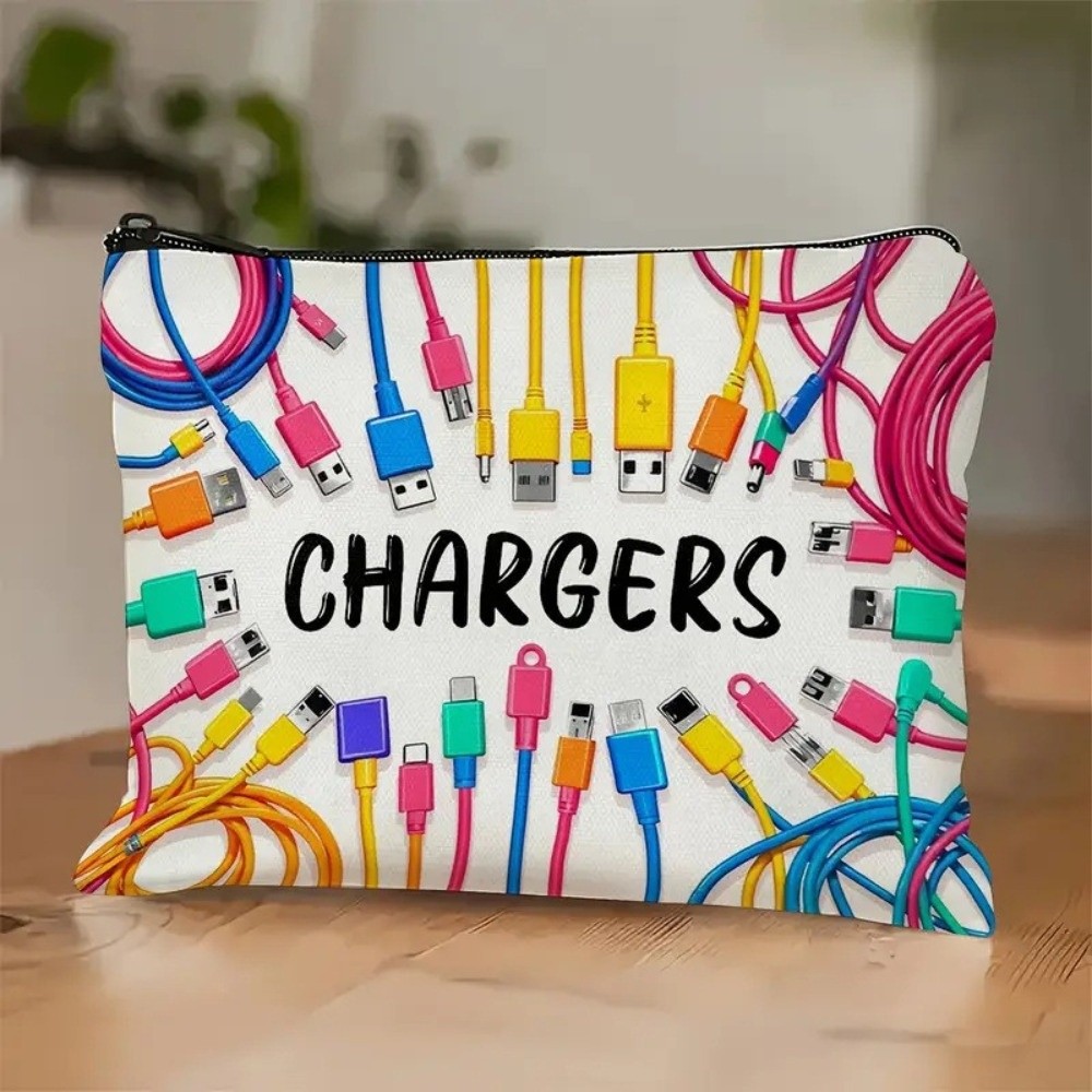 New Canvas Charger Storage Pou - Cable Organizer 评论和价格