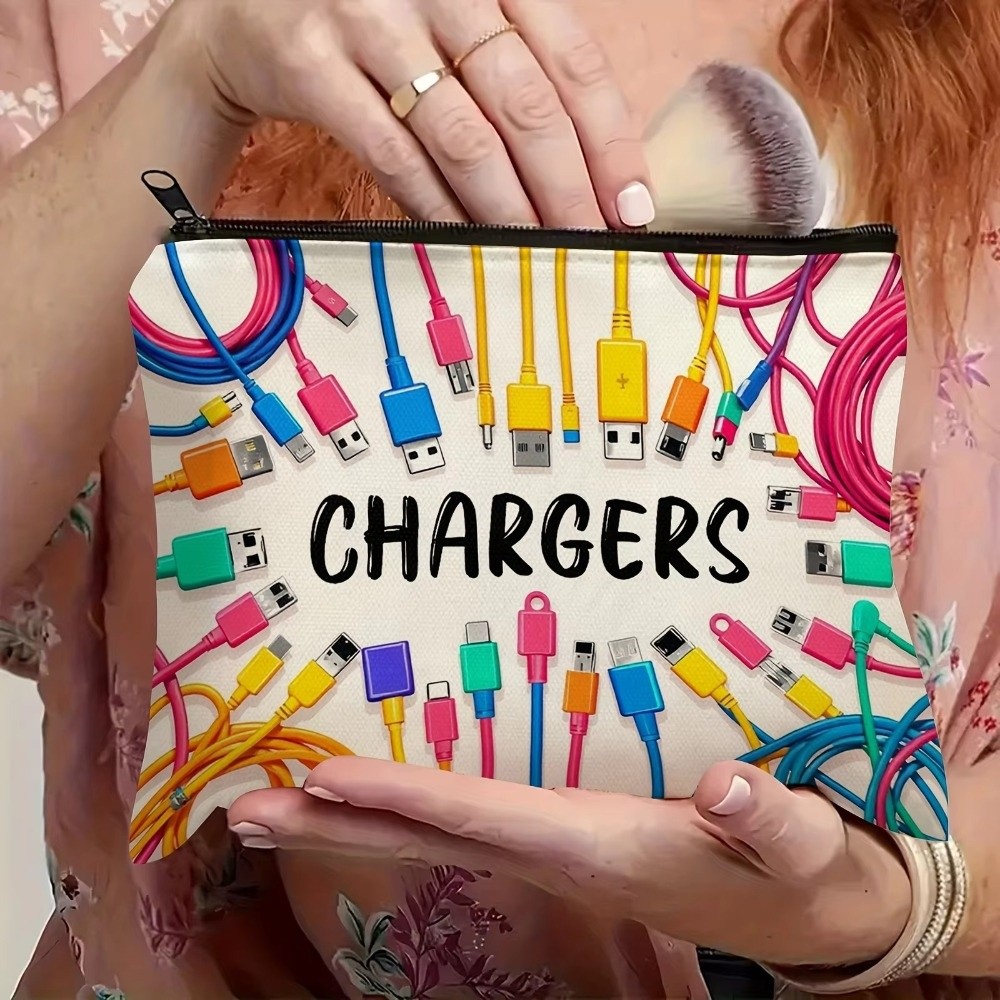 New Canvas Charger Storage Pou - Cable Organizer 评论和价格