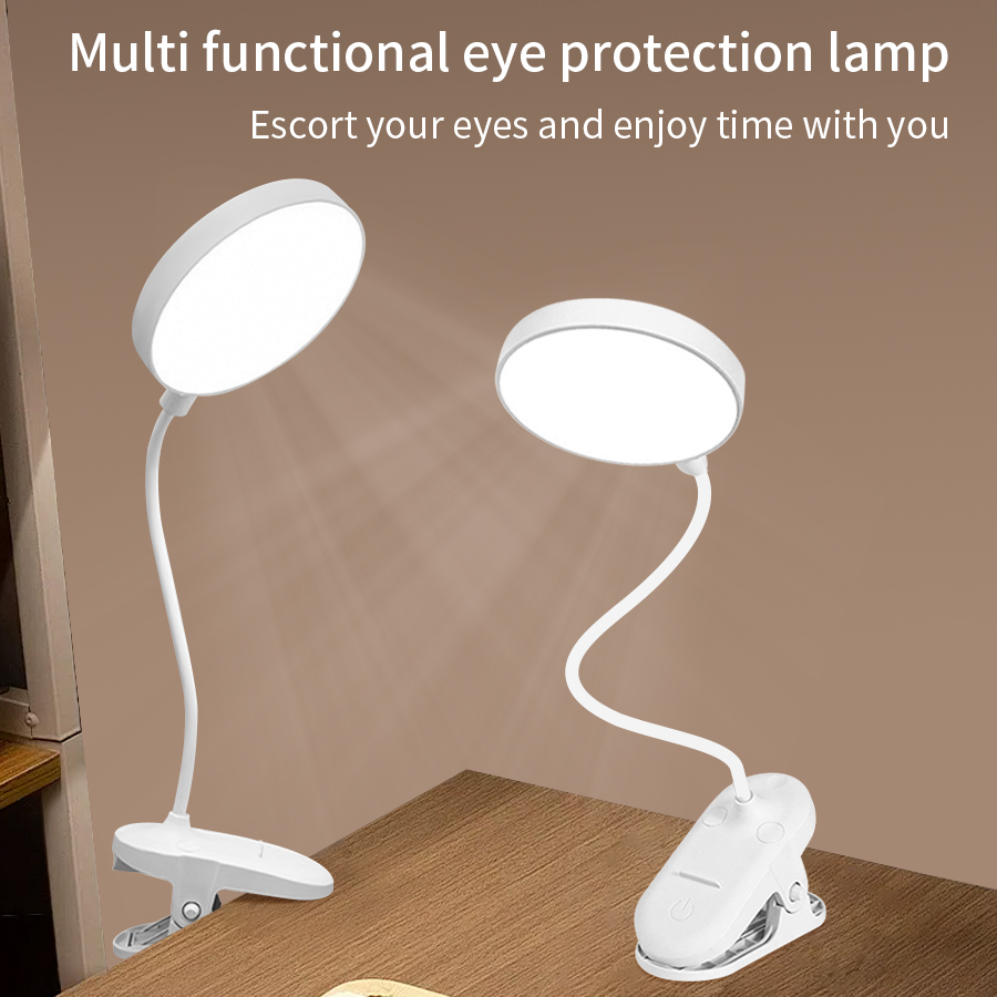 LED Clip Desk Lamp 360° Flexib - Phone Holder 评论和价格