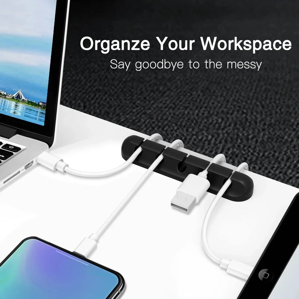 Silicone USB Cable Organizer U - Usb Charger 评论和价格