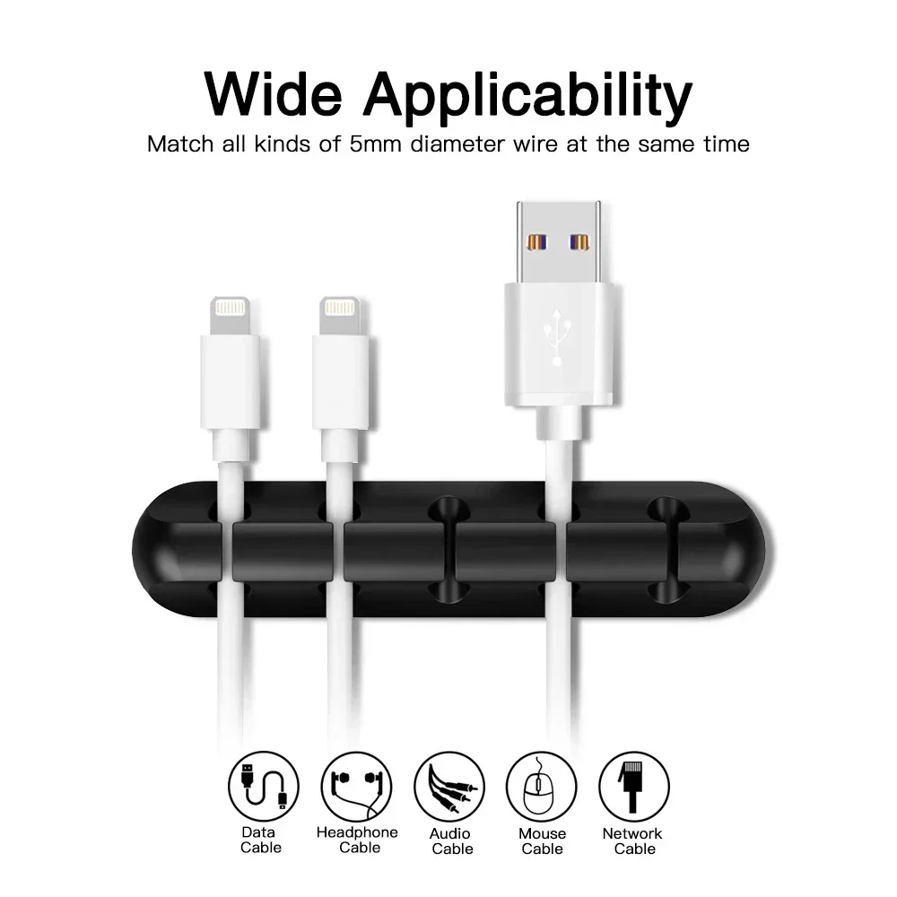 Silicone USB Cable Organizer U - Usb Charger 评论和价格