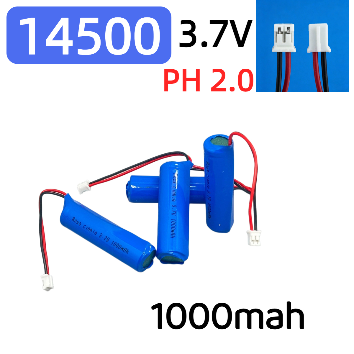 14500 1000mAh 3.7V Rechargeabl - Electronics And Gadgets Ce 评论和价格
